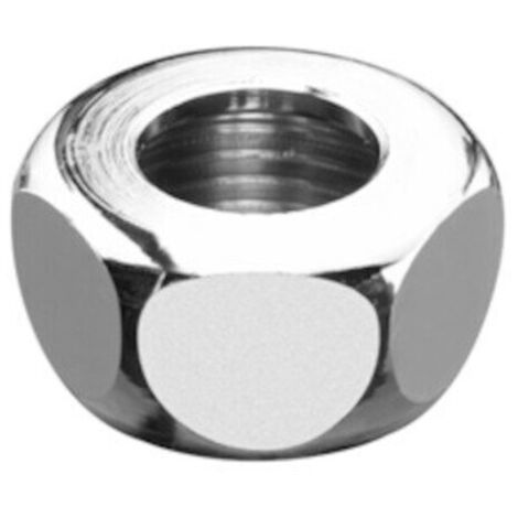Schell Überwurfmutter ohne Dichtung, DN 15 G 1/2" x d. 10mm, Chrom
