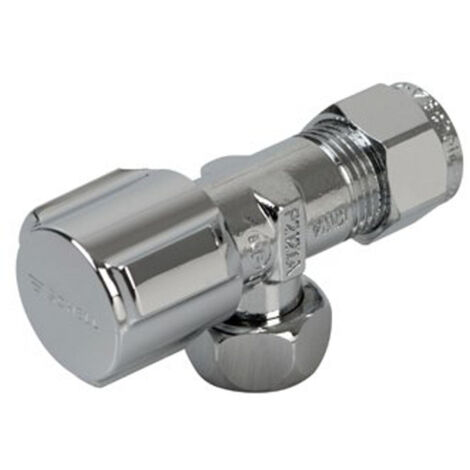 Schell vanne d'arrêt d'angle goulot 3/8 x12mm chromé