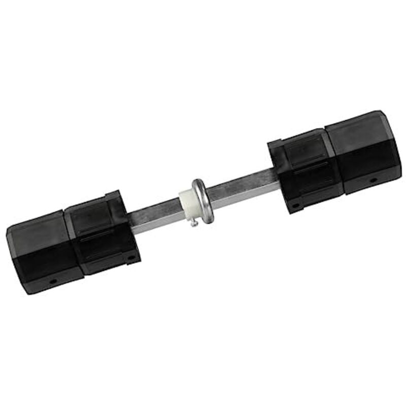 Schellenberg - 14700 tapparelle Maxi, per collegare 2 rulli ottagonali di 60 mm di Diametro, Nero, Cuscinetto centrale per cuscinetto di supporto