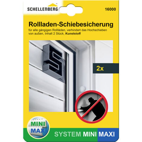 Schellenberg 16000 Hochschiebesicherung Passend für (Rollladensysteme) Schellenberg Mini, Schellenbe