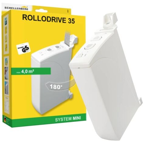 Schellenberg 22637 RD35 Enrouleur de sangle électrique 14 mm Force de traction (max.) 12 kg en façade