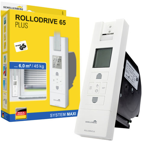 Schellenberg 22727 RD65 PLUS Elektrischer Gurtwickler 23 mm Zugkraft (max.) 45 kg Einbau