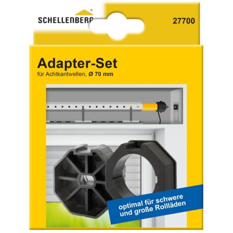 Schellenberg 27700 70 mm, alberi ottagonali con diametro 70