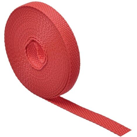 Schellenberg 46008 Cintino avvolgibili 14 mm x 6 m-Sistema Mini, Cinghia tapparella Rosso