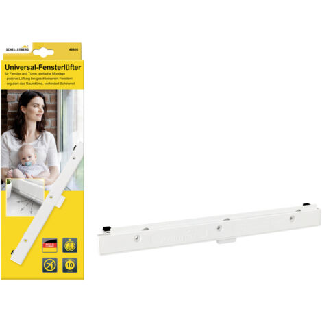 Schellenberg 46600 Universal-Fensterlüfter Weiß