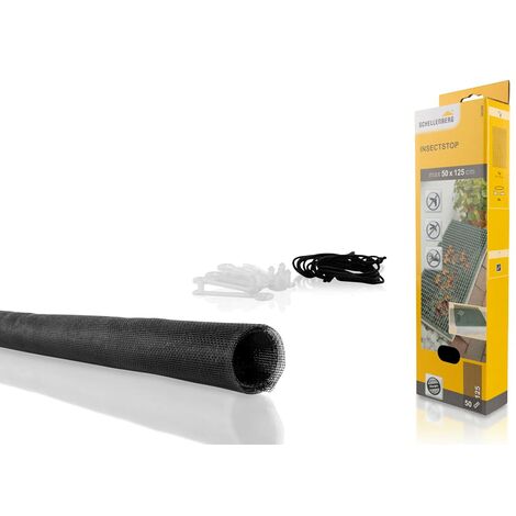 Schellenberg 50350 lucernari, Rotolo zanzariera, Materiale di Fissaggio Incluso, Tessuto in Fibra di Vetro, Rete in fibra di vetro