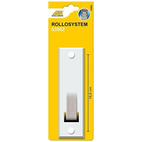 SCHELLENBERG 53002 STANDARD PLAQUE DE RECOUVREMENT POUR ENROULEUR DE SANGLE BLANC
