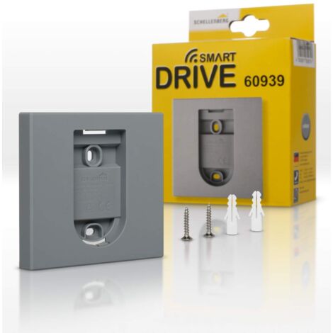 Schellenberg 60939 Intelaiatura per trasmettitore manuale per radio, grigio argento, Zubehör Handsender Smart DRIVE