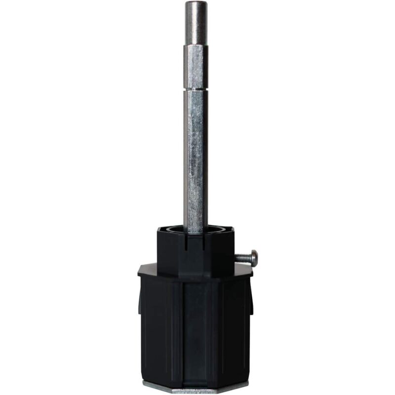 Schellenberg - 80500 Manicotto a rulli Maxi Estensibile, 60 x 200 mm, Nero, Rallonge jusqu'à 90 mm