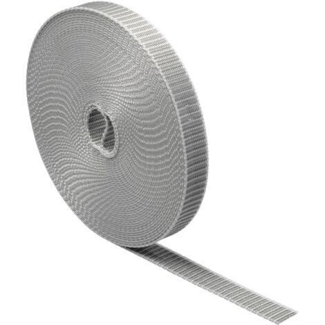 Schellenberg 81202 Cinghia per tapparelle Maxi 18 mm, 12 m, grigio