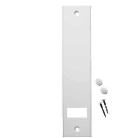 Schellenberg Abdeckplatte STANDARD Lochabstand 21,5 cm weiß Rolladen & Zubehör