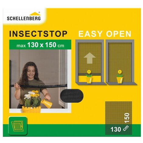 SCHELLENBERG Easy Open Moskitonetz 130x150cm Polyester 70474