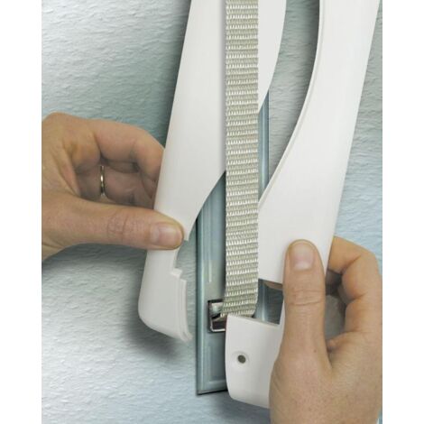 Schellenberg - Gurtwickler-Abdeckplatte Duo Maxi, weiß 16,0 cm - 53803