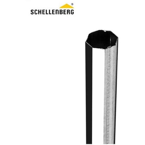SCHELLENBERG Maxi Sistema ad Albero Ottagonale per Avvolgimento Cieco 60mmx1,5m
