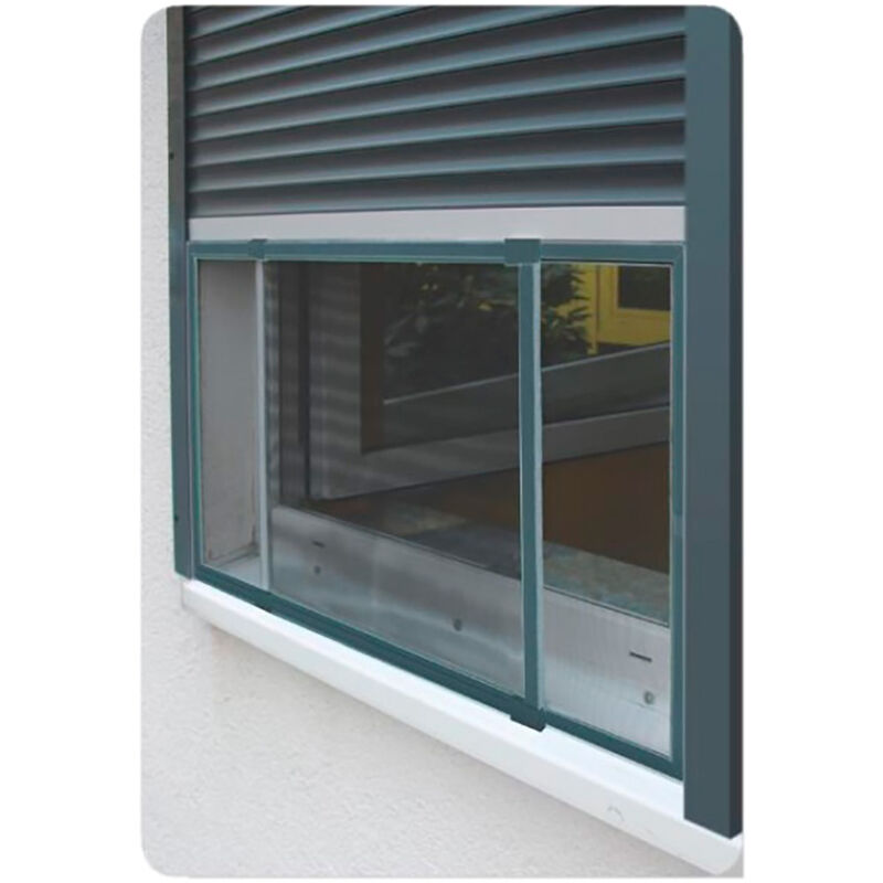 

Mosquitera marco extensible para ventanas y persianas antracita 50x75-142cm - Schellenberg