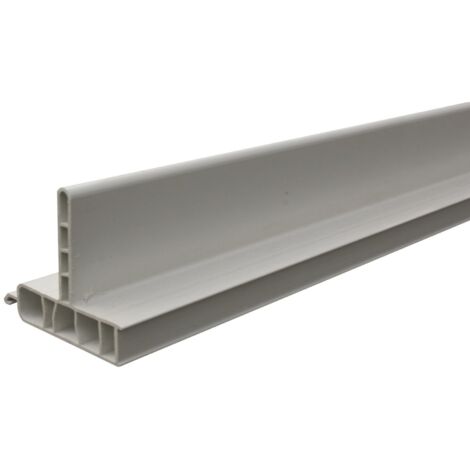 Schellenberg PVC-Winkelendleiste Maxi grau 1,50 m Rolladen & Zubehör