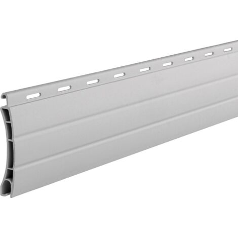 Schellenberg Rollladenprofil für System Mini 100 x 3,7cm grau Rolllade Rollladen