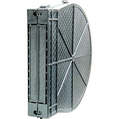 Schellenberg Scatola da parete 51900 per avvolgitori ad aspirazione e avvolgicinghia elettrici MAXI, distanza tra i fori 13,5 cm, cassetta da cintura in PVC, 46 x 175 x 145 mm