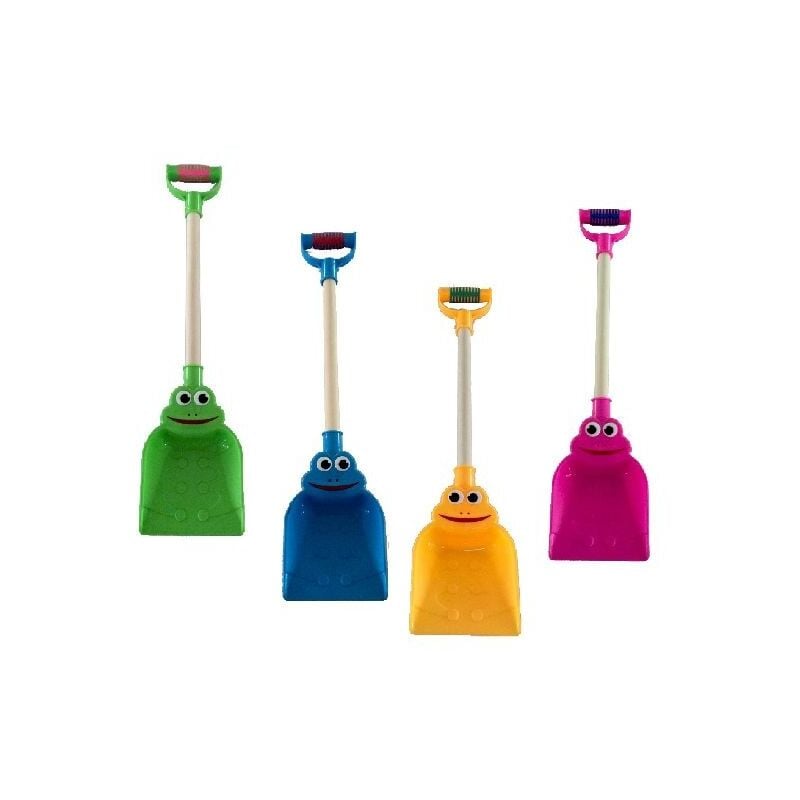 Grenouille avec pelle en plastique 51 cm