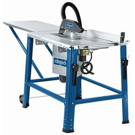 Scheppach 3901302920 Scie circulaire de table hs120o, rallonge de table, HW - Lame de scie, lames Diamètre : 315 mm, 2800 W, 400 V