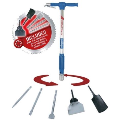 Scheppach Aero2Spade attrezzo pneumatico blu 82 cm