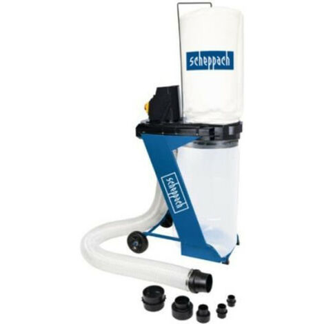 Scheppach – Aspirateur d'atelier 75L – Capacité d'aspiration 1150 m³/h – Puissance 550W – 6 adaptateurs inclus – Structure métallique durable - DC500
