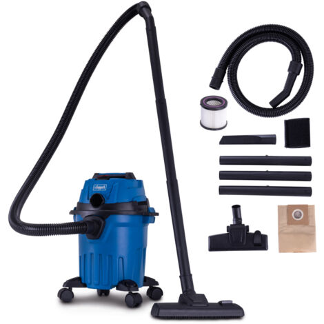 Scheppach Aspirateur eau et poussières 3en1 C-NTS15-X sans fil 20V - cuve 12L - longueur tuyau 1,5 m – accessoires inclus - vendu sans batterie ni chargeur