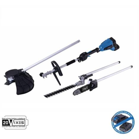 Scheppach BC-MFH400-X decespugliatore senza fili blu