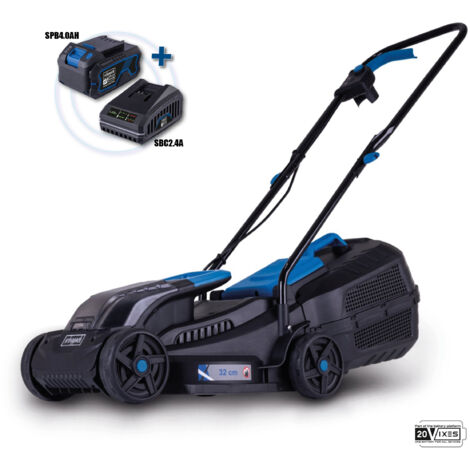 Scheppach BC-MP320-X Akku-Rasenmäher 32 cm Schnittbreite