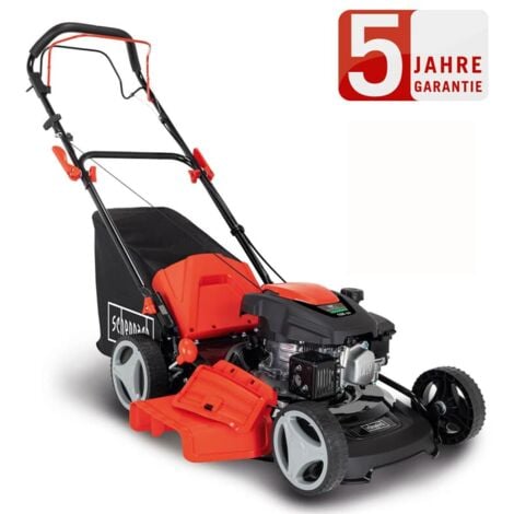 Scheppach Benzin Rasenmäher MS161-46 3,5PS 6in1 mit Antrieb Breite 46cm