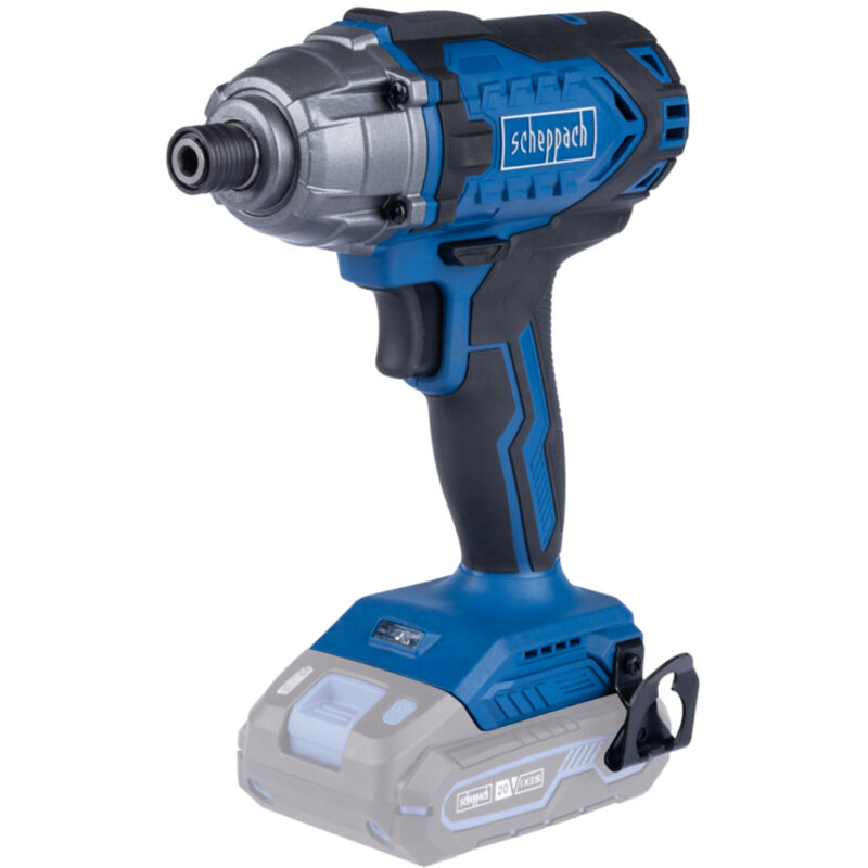 Scheppach - Clé à Chocs sans fil 1/4' ixes 20V - C-ID180-X - Couple 180 nM - 3600 bpm - 2800min-1 - led & Clip de ceinture - Vendue sans batterie ni