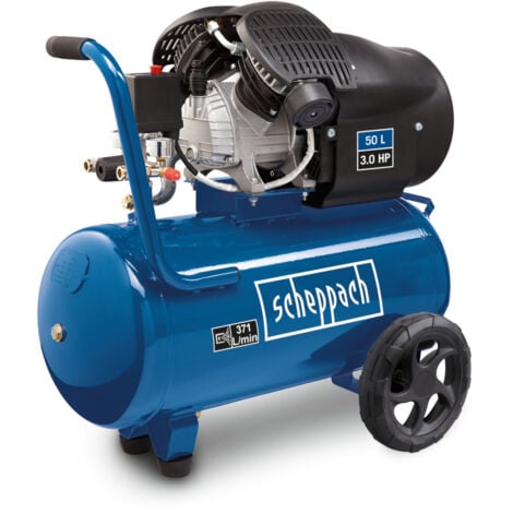 Compresseur pneumatique SCHEPPACH 50 litres 10 bar - HC53DC
