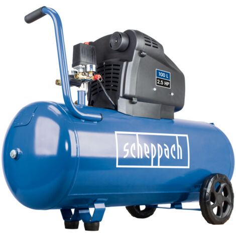 Compresseur pneumatique Scheppach HC104DC 100 l 8 bar