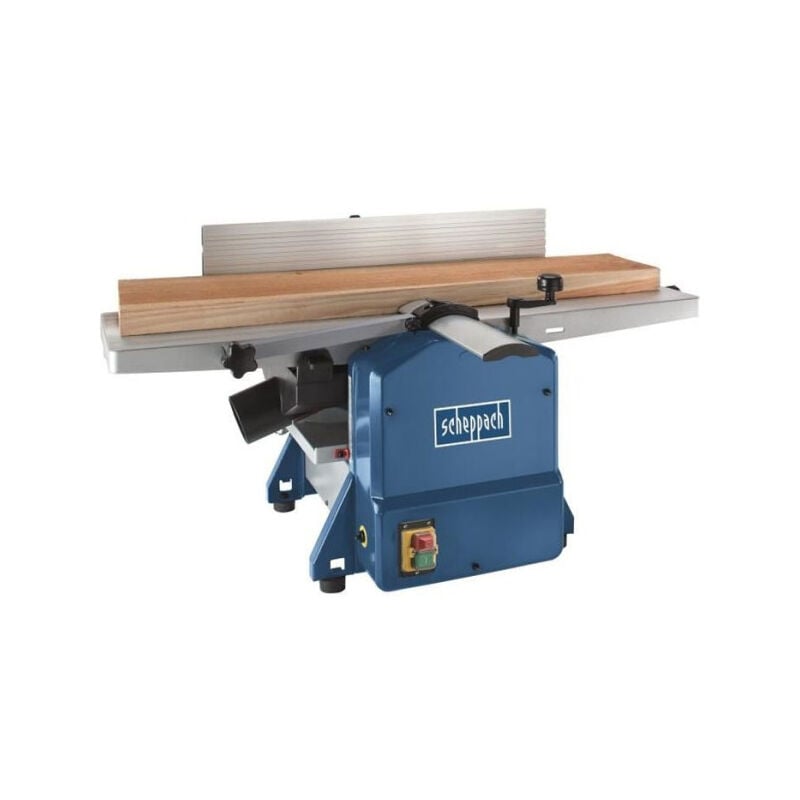Scheppach - Dégauchisseuse-Raboteuse 1500W largeur 254 mm / hauteur 120mm équipé de 2 fers en acier rapide - HMS1070