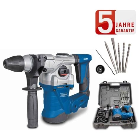 Scheppach DH1300PLUS SDS-Plus Bohrhammer Schlaghammer 1250W 5J+ Zubehör
