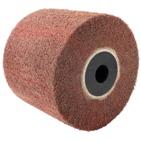 CELLOPLAST Scheppach Drahtbürste Schleifwalze für Renovierungsschleifer MRS1300, Ausführung: Kunstfaserbürste