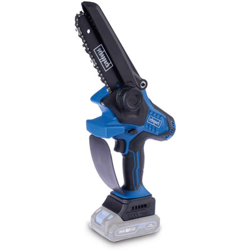 Elagueuse à Main sans fil ixes 20V - BC-PS150-X - Brushless - Mini tronçonneuse - Vendue sans batterie ni chargeur - Scheppach
