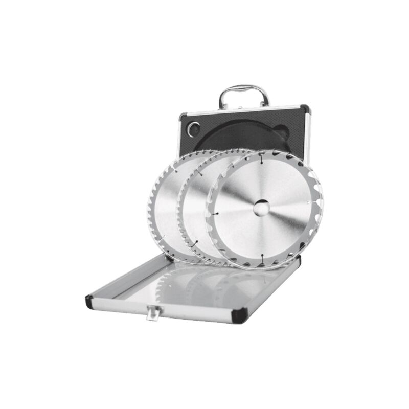 Scheppach Jeu de lames de scie circulaire HW Hs210 | Ø 210 mm | 60 dents