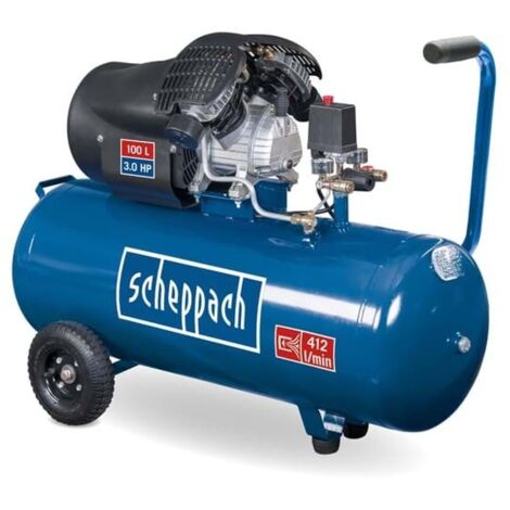 Scheppach HC120DC Kompressor Rot 100L 3PS Stark