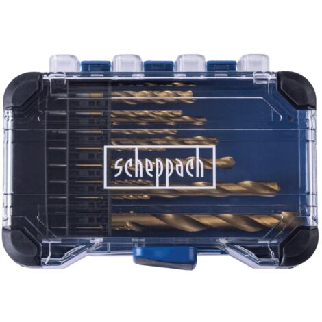 Scheppach HSS Spiralbohrer Set 15-teilig HSS15 für 20V IXES Serie