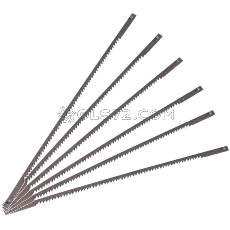 

KIT 6 HOJAS PARA SIERRA DE CALAR 135x2x0,25mm 18T PLASTICO MADERA - Scheppach