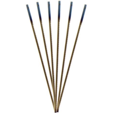 SCHEPPACH KIT 6 SAGEBLATTER DEKUPIERSAGE LAUBSAGE 135x2x0,25 mm 25T UNIVERSAL