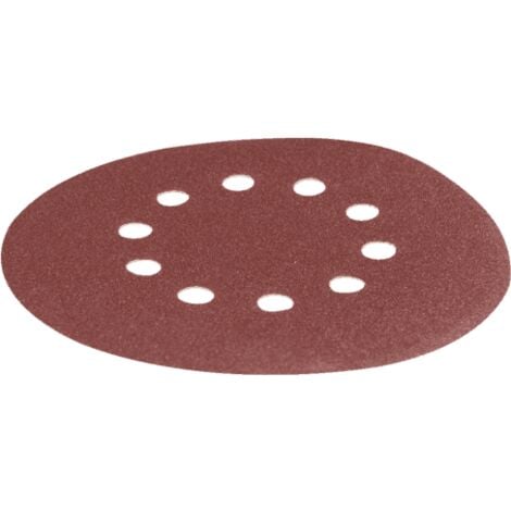 Scheppach Lot de 10 abrasifs Ø 215 mm Grain 150 Pour DS200 / DS920 / DS930 Accessoire Consommable Murs et plafonds