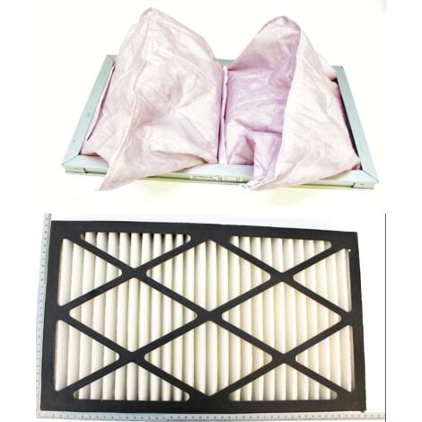 Scheppach Lot de filtres original - Partie intérieure et extérieure - Pour filtration d'atelier HDA-14 - filtre de rechange - filtre atelier