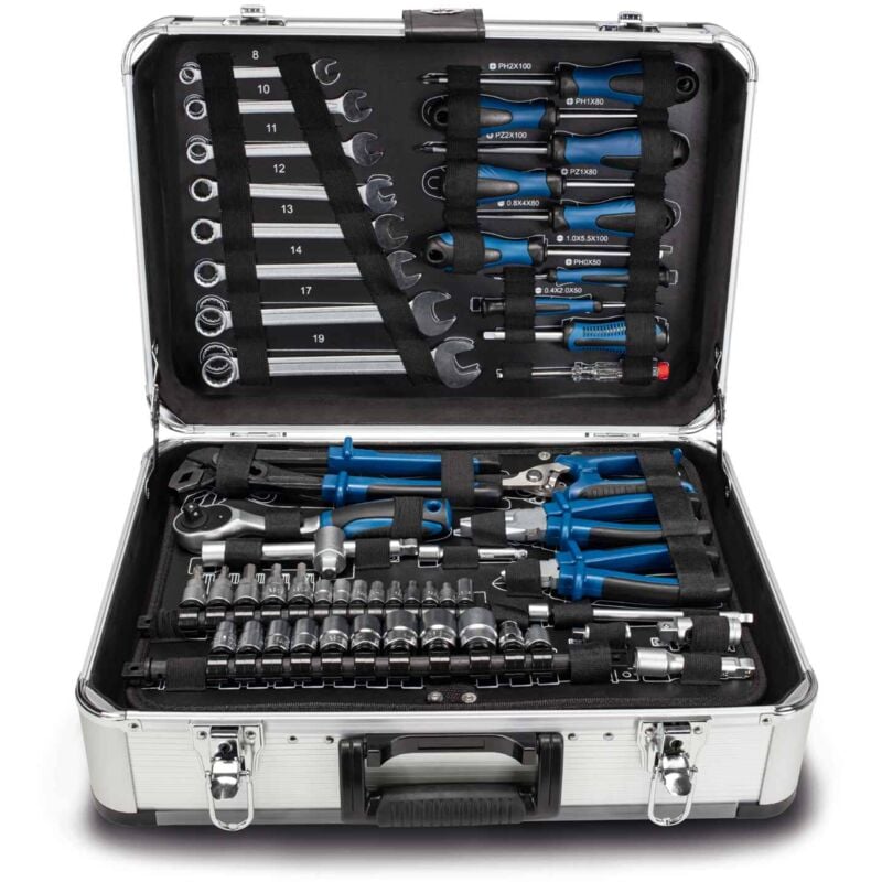 Image of Werkzeugkoffer TB150 / WZK301 101-tlg. Werkzeugkasten bestückt - Scheppach