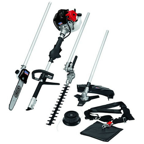 Scheppach - Outil-multifonctions 4en1 thermique 2 temps 51,7 cm3 - MFH5200-4P