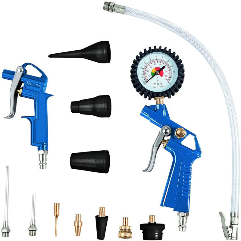 

Paquete de 13 accesorios para aire comprimido - Scheppach