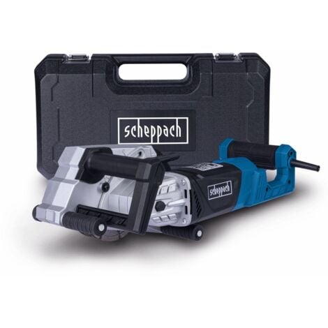 Rainureuse electrique 2250W 125mm demarrage progressif Scheppach mnf2250