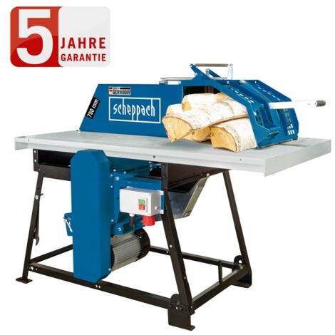 Scheppach Rolltischkreissäge ke 70m 400V 700mm Sägeblatt Schutzklappe 5,2kW