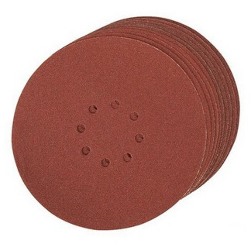 10er-satz Scheppach Schleifteller - Korn 100 - 5903802702